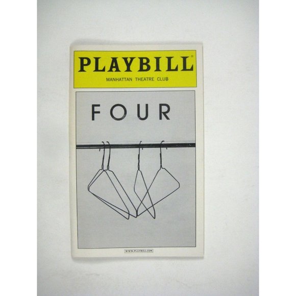 Four Playbill 2002 Manhattan Theatre Club Pascal Armand Keith Nobbs Whitlock - Picture 1 of 6